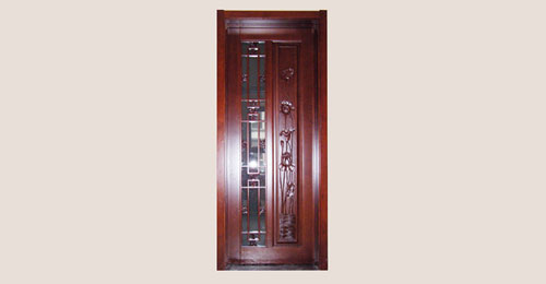 扬州卧室门选红木门中式风格还是白色好