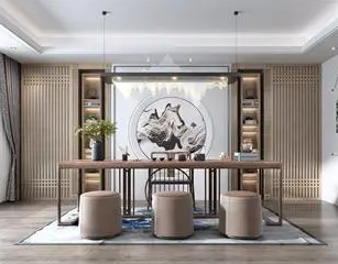 扬州新中式风格茶室如何规划设计