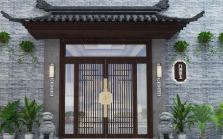 扬州您是否了解不同形式的中式门头设计要点？